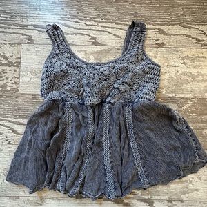 Rachel Zoe Crocheted Blouse - Small